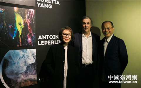 楊惠姍、張毅與法國國寶級大師安東尼·勒彼里耶 楊惠姍、張毅與法國國寶級大師安東尼·勒彼里耶
