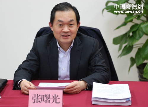 安徽省政府副省長張曙光到省臺辦走訪調研 安徽省政府副省長張曙光到省臺辦走訪調研