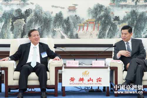 濟南市委副書記、濟南市市長楊魯豫會見賴正鎰理事長 濟南市委副書記、濟南市市長楊魯豫會見賴正鎰理事長