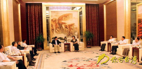 吳翠云書記、楊宜新市長親切會見臺灣來賓 吳翠云書記、楊宜新市長親切會見臺灣來賓