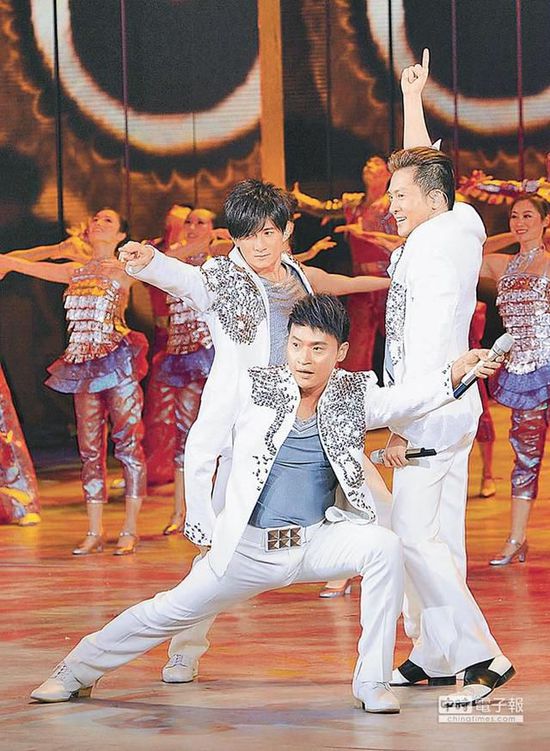 吳奇隆(左起)與陳志朋、蘇有朋將再度合體