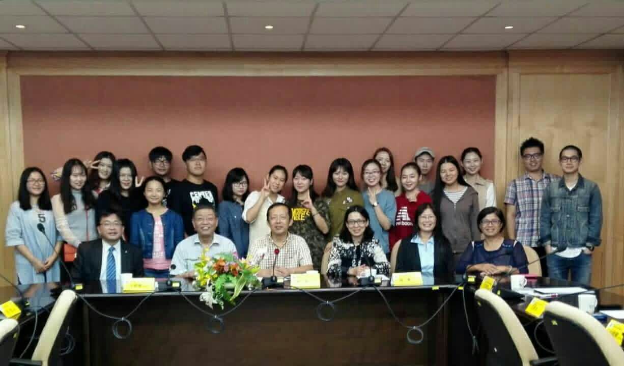 山東省高校交流團在臺北參訪中國文化大學 山東省高校交流團在臺北參訪中國文化大學