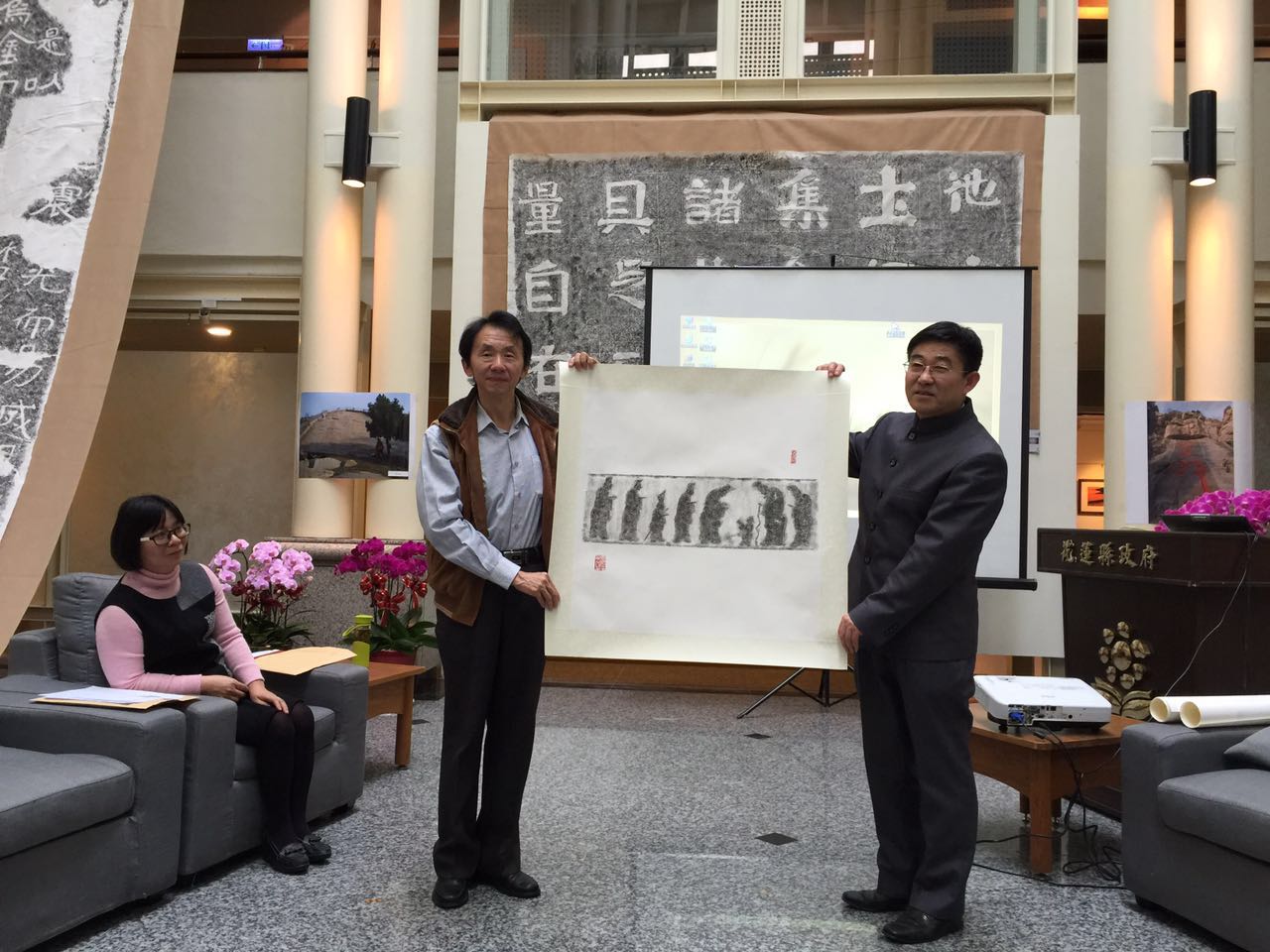 山東“大哉孔子”、“大空王佛”文化展在花蓮開幕 山東“大哉孔子”、“大空王佛”文化展在花蓮開幕