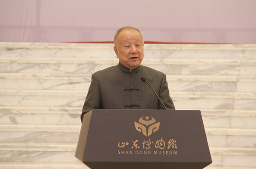 臺灣現代水墨畫家劉國松致辭 臺灣現代水墨畫家劉國松致辭