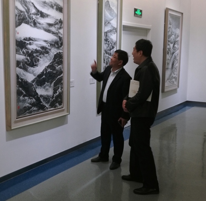 《一個東西南北人——劉國松創作回顧展》開幕 《一個東西南北人——劉國松創作回顧展》開幕