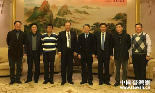 沙海林會見臺北商大學參訪團 沙海林會見臺北商大學參訪團