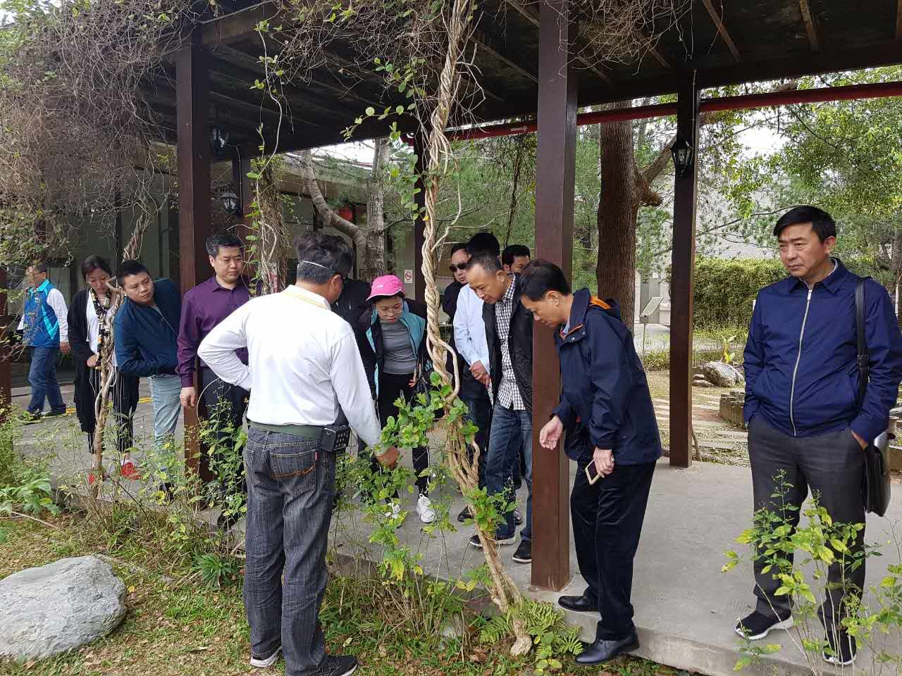 代表團參訪高雄永齡農場 代表團參訪高雄永齡農場