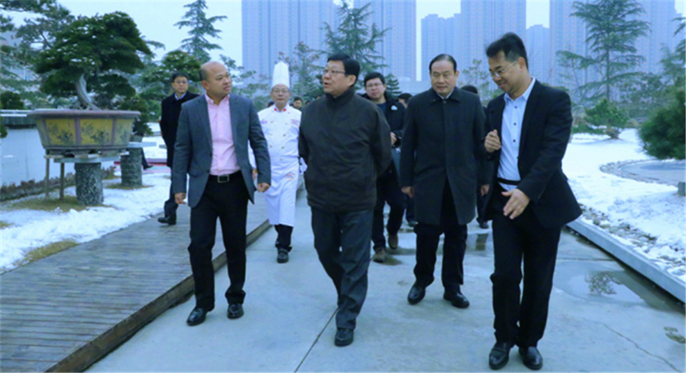 陳德銘走訪西安臺企“御品軒” 帶來春節的暖心問候