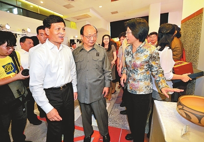 6月13日,“仰韶文化寶島行”開幕式在臺中市兒童藝術館開幕 6月13日,“仰韶文化寶島行”開幕式在臺中市兒童藝術館開幕