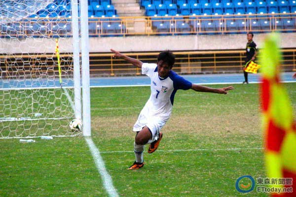 黃俊聞表示,對陣山東魯能U15他要進4個球