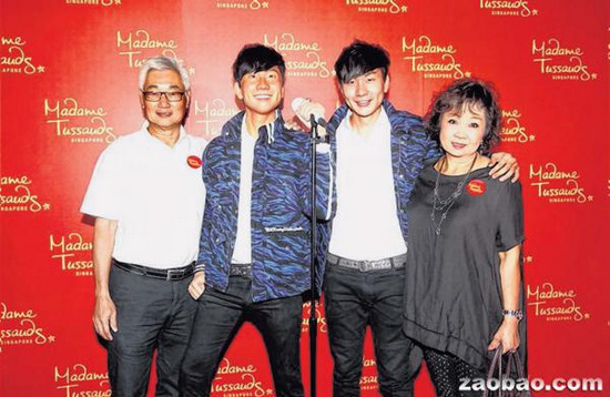 林俊杰為蠟像揭幕不回應與田馥甄緋聞(圖)