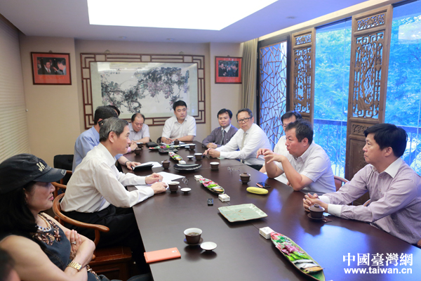 張志軍與在京臺商座談交流 張志軍與在京臺商座談交流