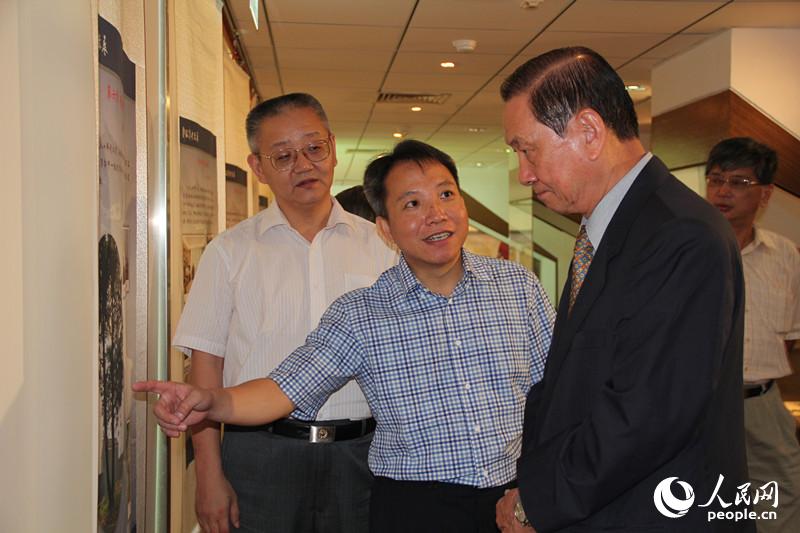 史跡展展場。陳曉星攝 史跡展展場。陳曉星攝