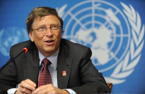 中國僑網資料圖片:比爾·蓋茨 新華社記者于洋攝