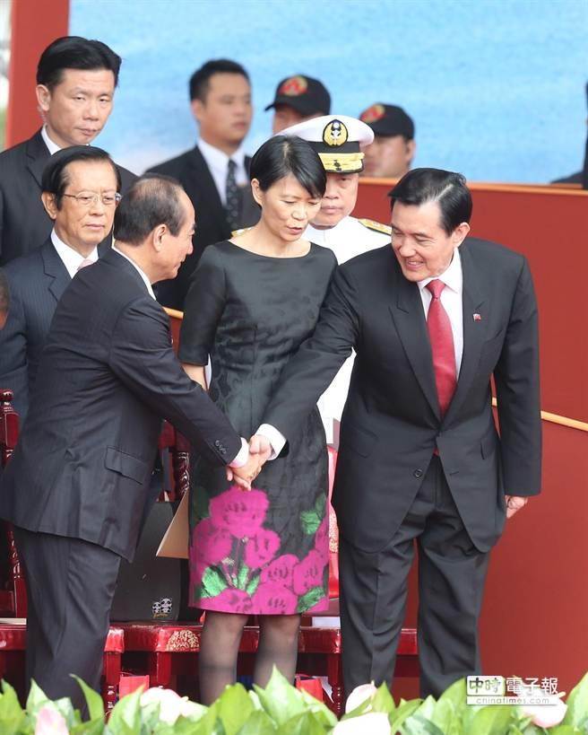 王金平雙十節致辭 高呼:臺灣真正好。(圖片來源:臺灣《中國時報》) 王金平雙十節致辭 高呼:臺灣真正好。(圖片來源:臺灣《中國時報》)