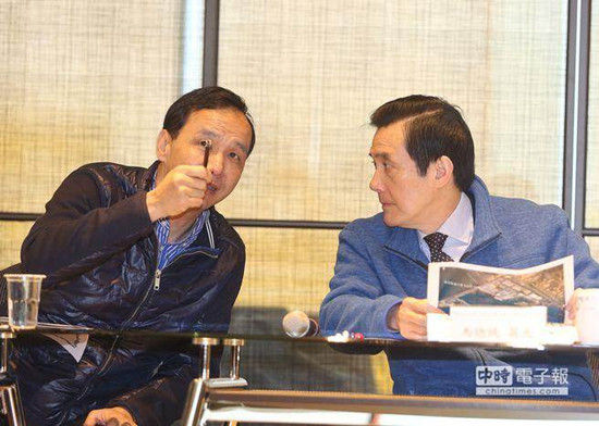 “藍委”力挺朱立倫:不會只讓他選黨主席。(臺媒圖) “藍委”力挺朱立倫:不會只讓他選黨主席。(臺媒圖)