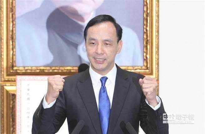 新任黨主席朱立倫表示奮斗開始 新任黨主席朱立倫表示奮斗開始