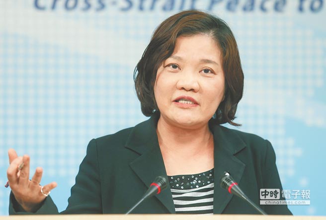 臺灣陸委會副主委兼發言人吳美紅 臺灣陸委會副主委兼發言人吳美紅