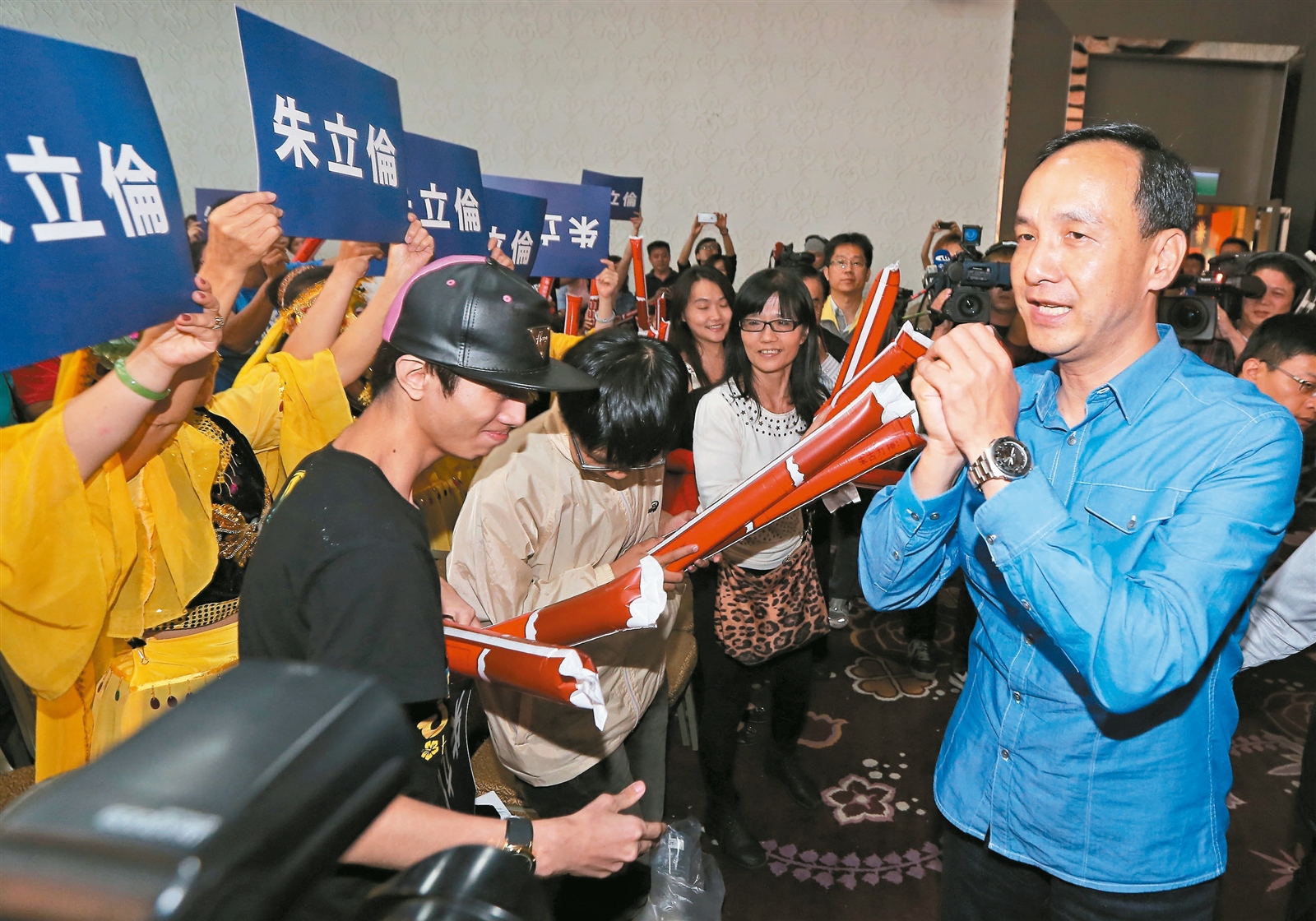 三大女將運(yùn)籌帷幄 朱立倫回應(yīng):超過30位 三大女將運(yùn)籌帷幄 朱立倫回應(yīng):超過30位