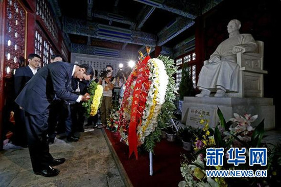 這些年,國民黨領導人來京這樣紀念他們的先總理