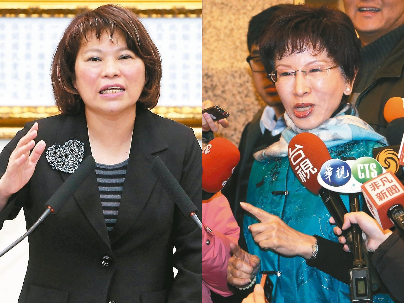 黃敏惠參選國(guó)民黨主席被指黨內(nèi)“防洪”延長(zhǎng)賽開(kāi)打 黃敏惠參選國(guó)民黨主席被指黨內(nèi)“防洪”延長(zhǎng)賽開(kāi)打