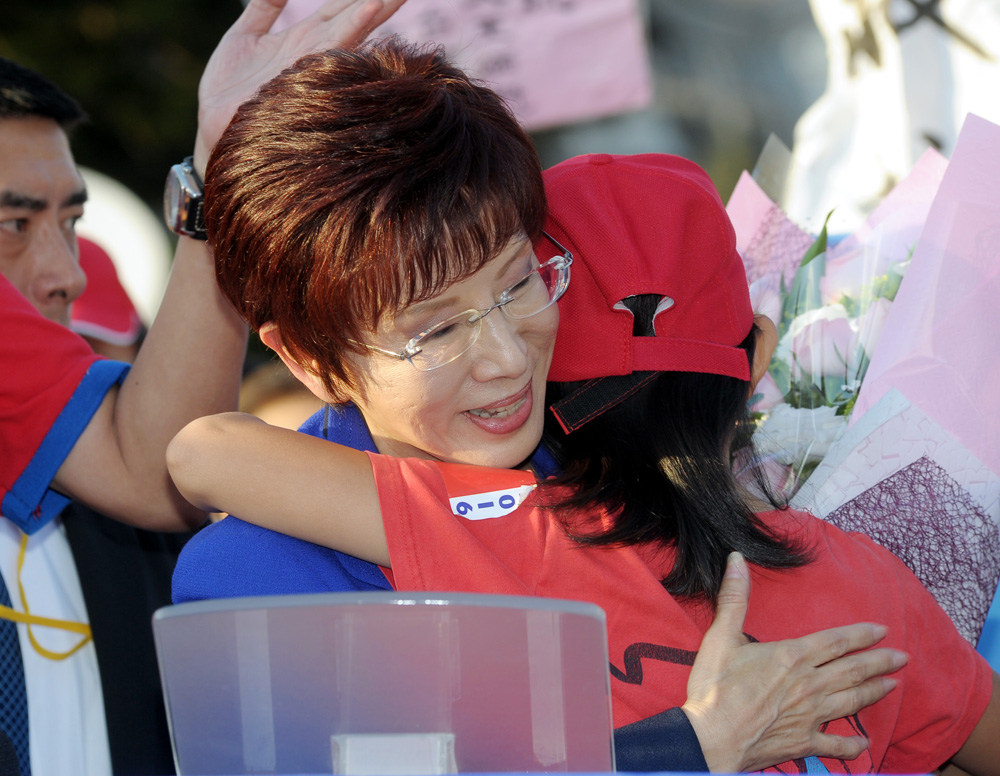 國(guó)民黨主席洪秀柱(圖片來(lái)源網(wǎng)絡(luò)) 國(guó)民黨主席洪秀柱(圖片來(lái)源網(wǎng)絡(luò))