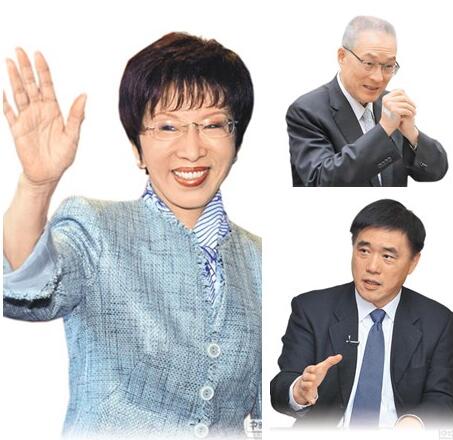 國民黨主席選舉提前開打 洪秀柱郝龍斌吳敦義三強爭霸 國民黨主席選舉提前開打 洪秀柱郝龍斌吳敦義三強爭霸