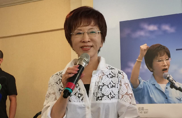 洪秀柱預計下周請假全力投入選舉 今總結一年成果 洪秀柱預計下周請假全力投入選舉 今總結一年成果