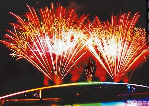 臺灣澎湖花火節今登場首創“情境式”煙火(圖)