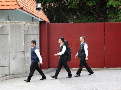 馬英九官邸被撞馬英九辦公室:譴責任何形式暴力 馬英九官邸被撞馬英九辦公室:譴責任何形式暴力