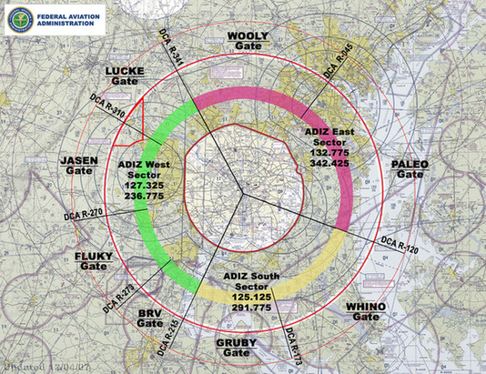 加拿大和美國本土防空識別區。 加拿大和美國本土防空識別區。