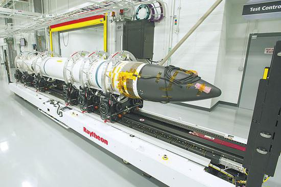 美日聯(lián)合研制的標(biāo)準(zhǔn)SM3導(dǎo)彈。