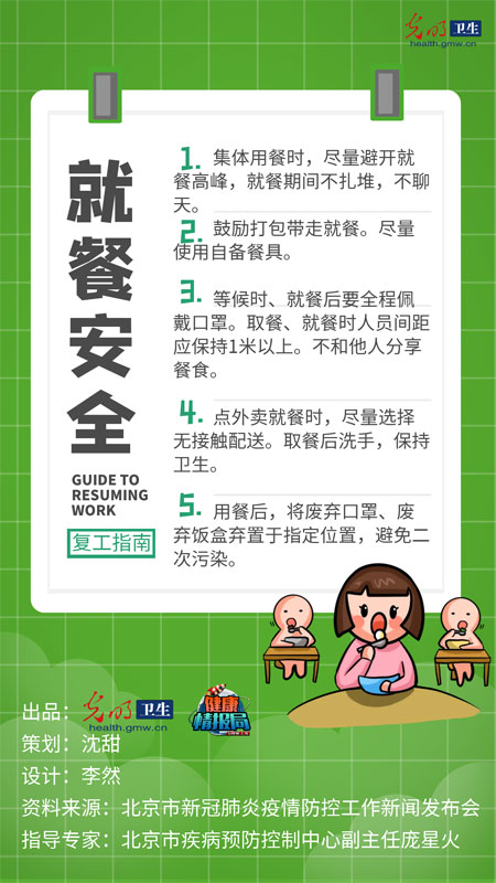 【防疫海報】復工復產別慌,這份日常辦公防護指南請收好