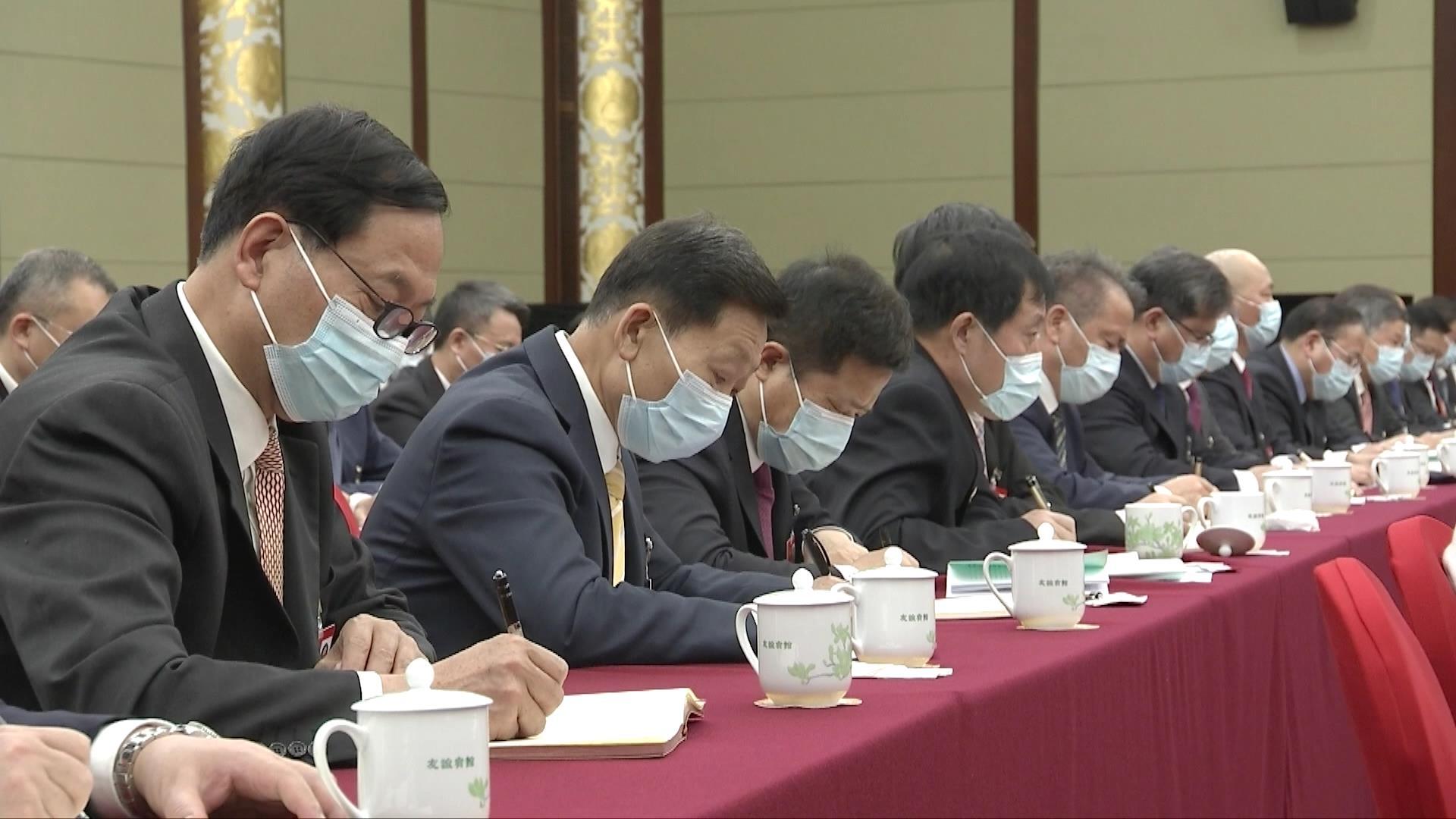 聯(lián)組會現(xiàn)場。(總臺央視記者李輝拍攝)