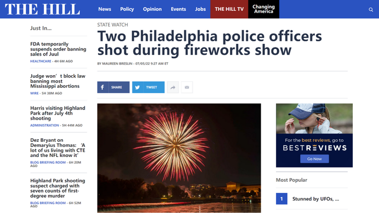 血腥“獨立日” 海外網友:美國是一部恐怖電影_fororder_國會山報