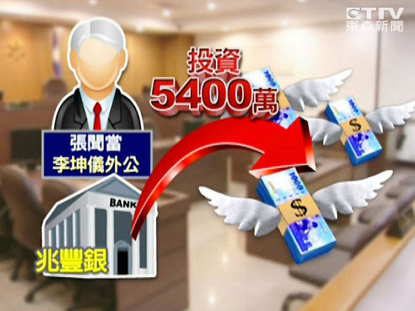 李坤儀外祖父投資損失5400萬,李坤儀一毛錢也要不回。 李坤儀外祖父投資損失5400萬,李坤儀一毛錢也要不回。