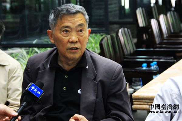 抗日名將鄧錫侯之子鄧宇民。(中國(guó)臺(tái)灣網(wǎng)記者 宣玲玲 攝 ) 抗日名將鄧錫侯之子鄧宇民。(中國(guó)臺(tái)灣網(wǎng)記者 宣玲玲 攝 )