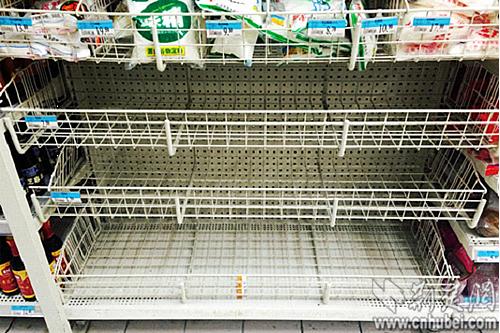 宜昌城區多家超市食鹽斷貨 宜昌城區多家超市食鹽斷貨