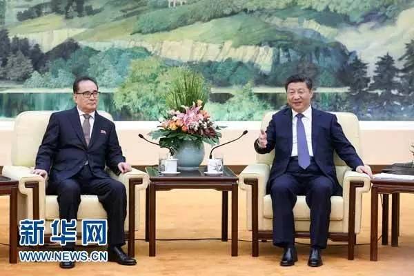 習近平會見朝鮮勞動黨代表團 習近平會見朝鮮勞動黨代表團