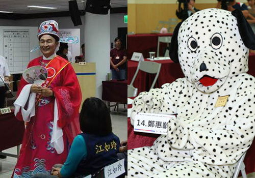 臺灣選舉候選人花招多 盤點你想也想不到的奇葩招數 臺灣選舉候選人花招多 盤點你想也想不到的奇葩招數
