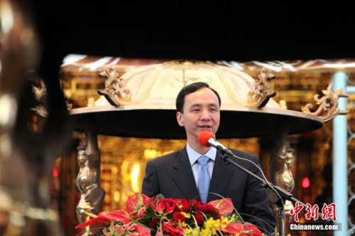 國共互動頻密 朱立倫成十年來第3位登陸國民黨主席 國共互動頻密 朱立倫成十年來第3位登陸國民黨主席