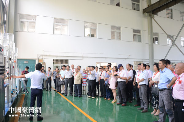 兩岸環保業企業家在馬鞍山實地考察中發現商機 兩岸環保業企業家在馬鞍山實地考察中發現商機