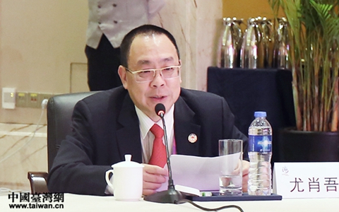 尤肖吾:澳門回歸20年來發展成就舉世矚目 6月15日,第十一屆海峽論壇·2019兩岸僑聯和平發展論壇·海峽兩岸暨港澳僑界圓桌峰……