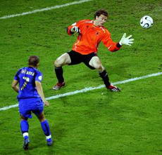 世界杯-皮耶羅格羅索加時(shí)賽絕殺意大利淘汰德國(guó)